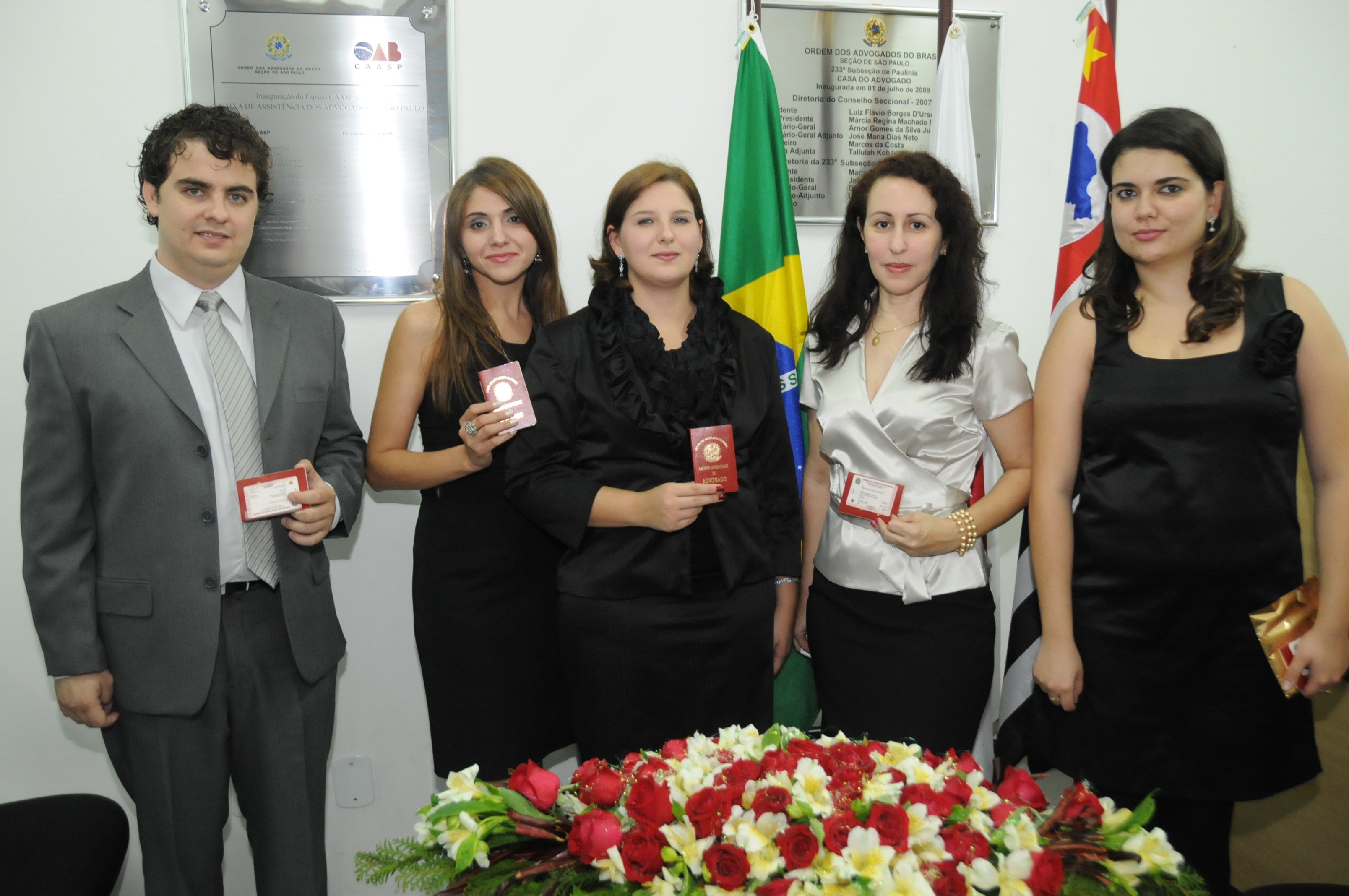Solenidade de Entrega de Carteiras OAB
